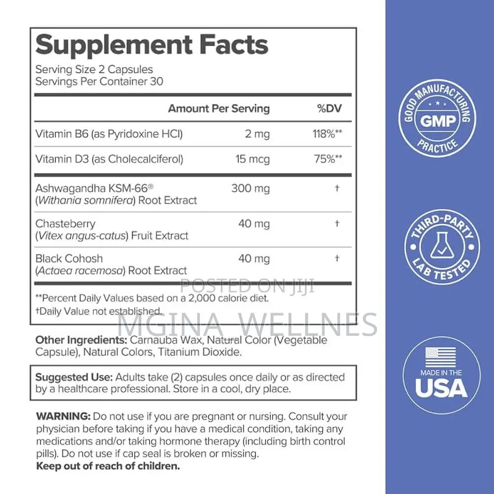 Menopause Vitamin Capsule