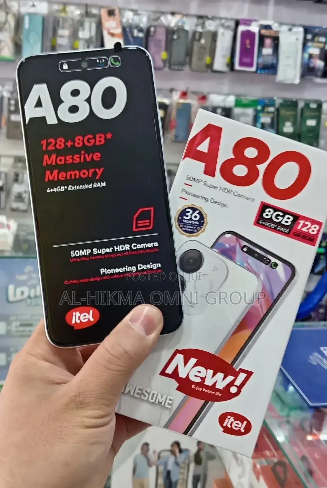 New Itel A80 128 GB