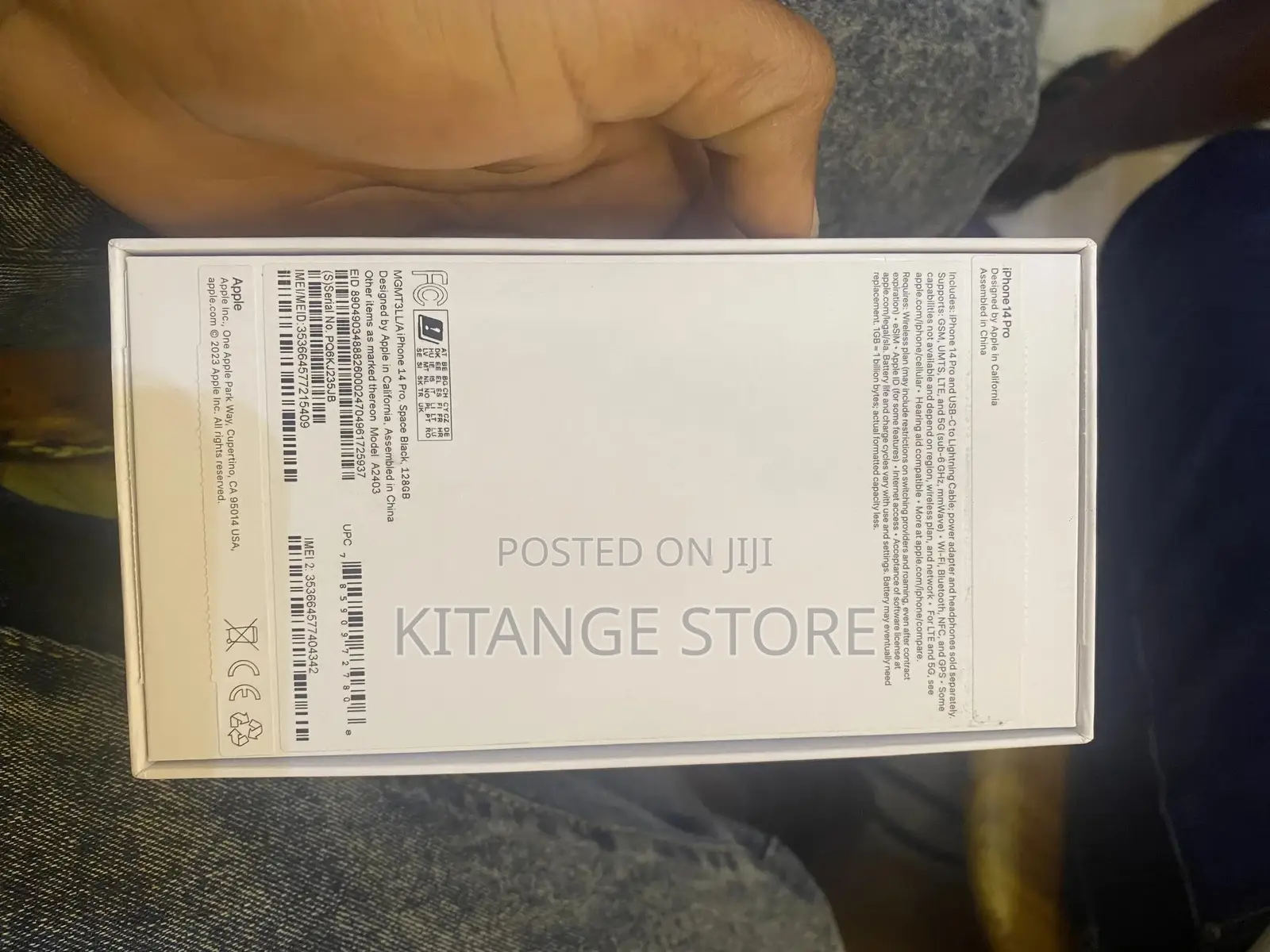 New Apple iPhone 14 Pro 128 GB Black