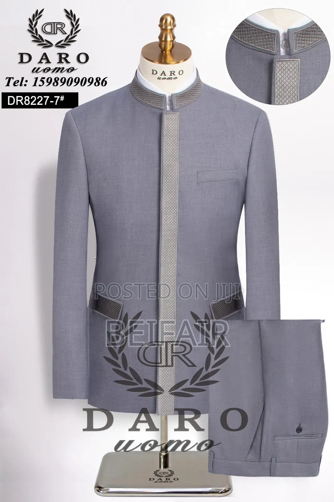 Chinese Style Kaunda Suits