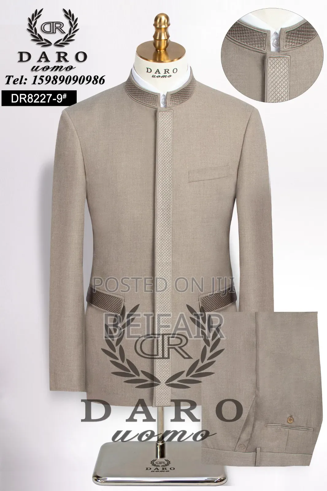 Chinese Style Kaunda Suits