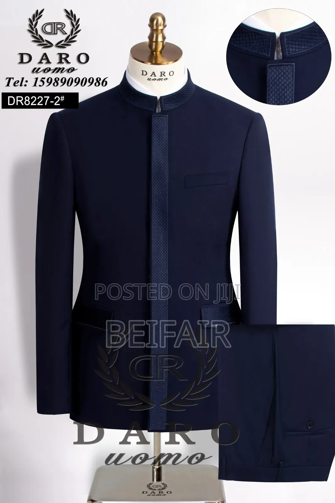 Chinese Style Kaunda Suits