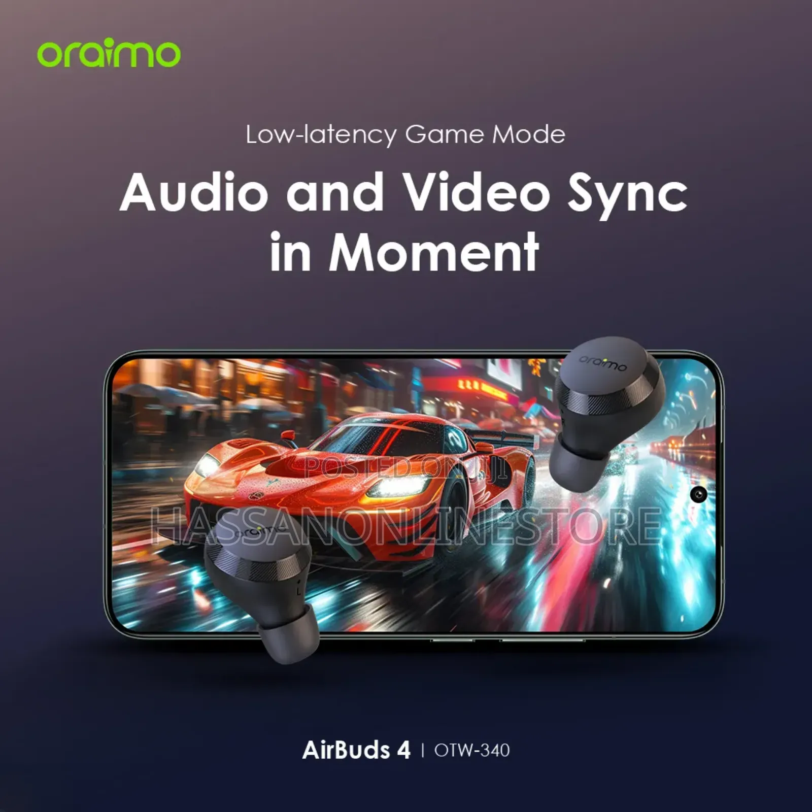 Oraimo Airbuds 4 Enc True Wireless Earbuds