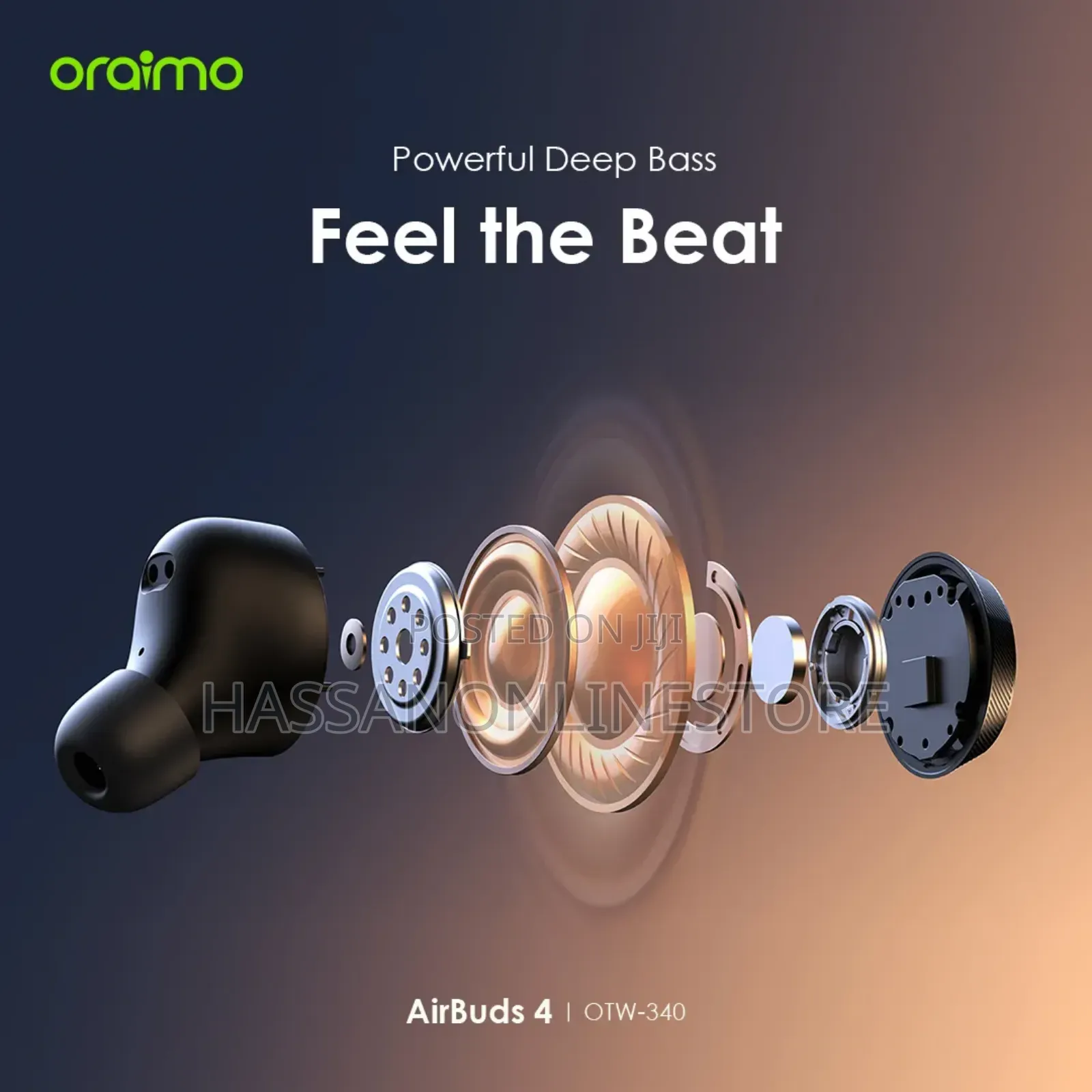 Oraimo Airbuds 4 Enc True Wireless Earbuds