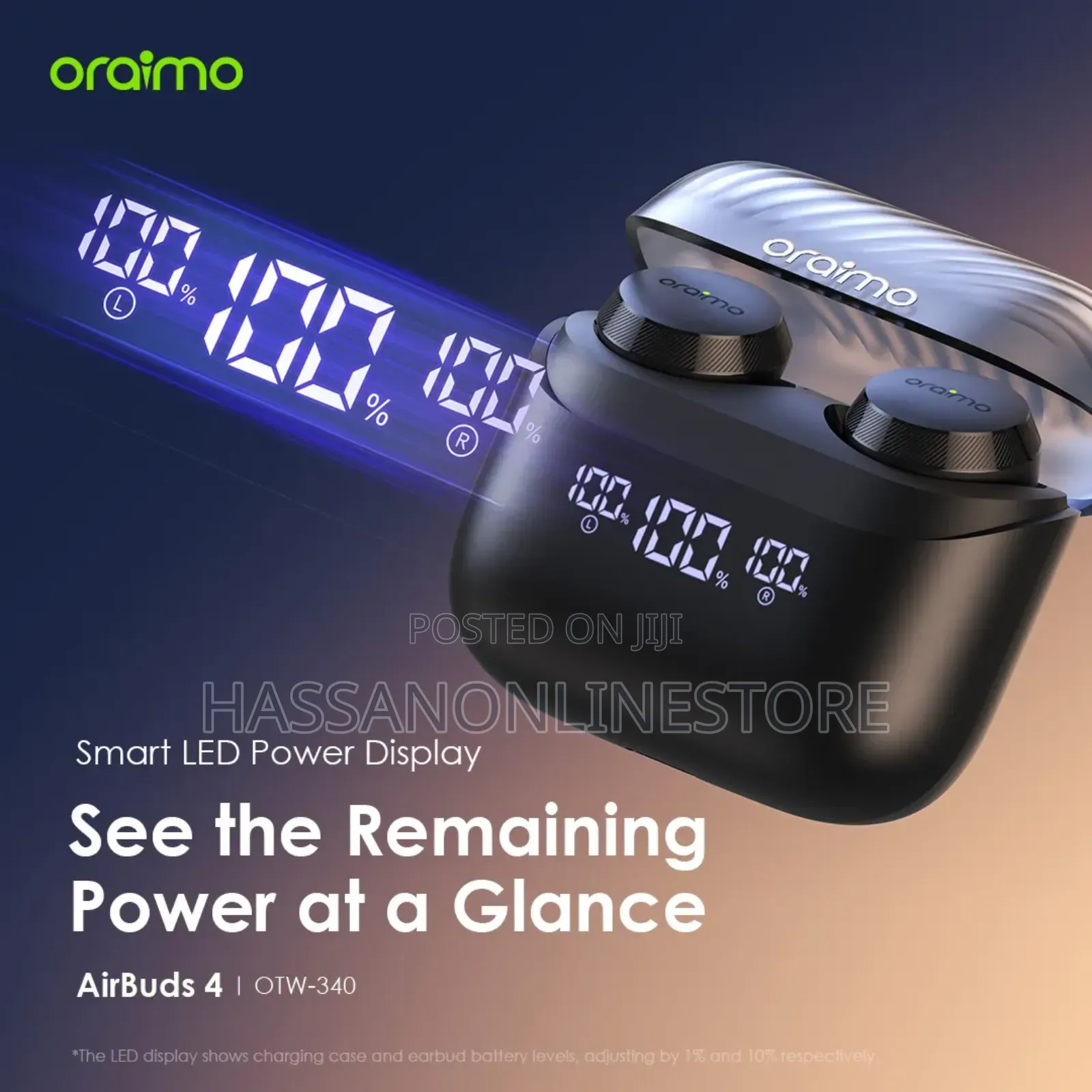 Oraimo Airbuds 4 Enc True Wireless Earbuds