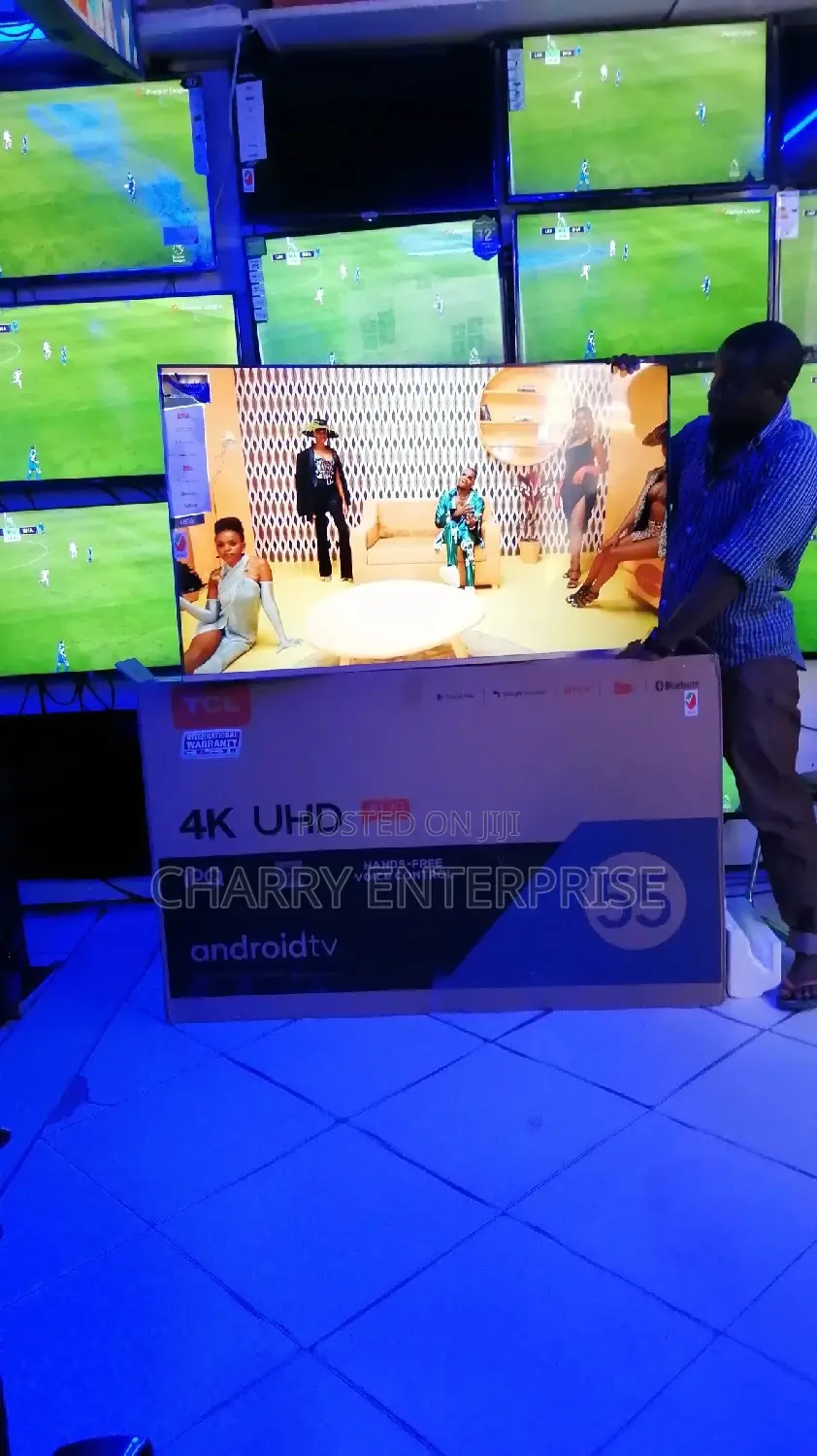 TCL 4K UHD Android Tv 55 Inches