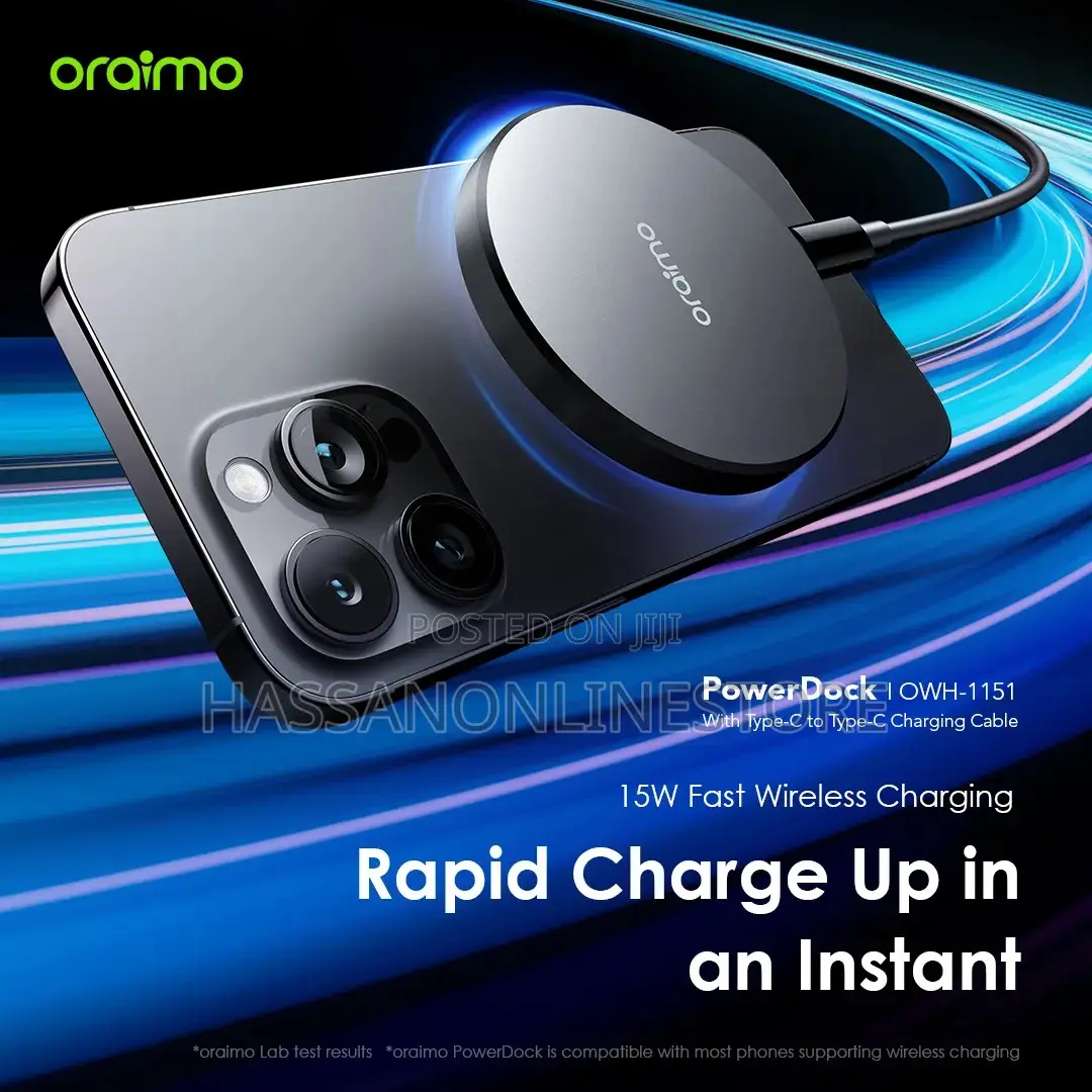 Oraimo Powerdock 15w Magnetic Wireless Charging Pad