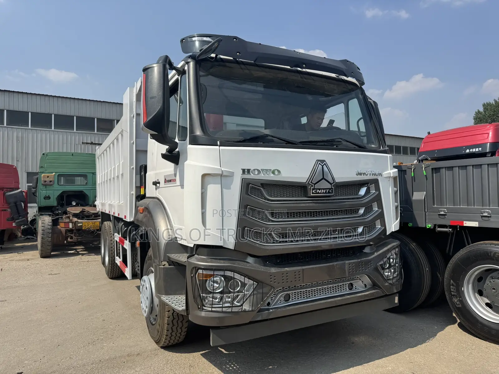 Ready to Order Used Howo Nx 6x4 Dump Truck