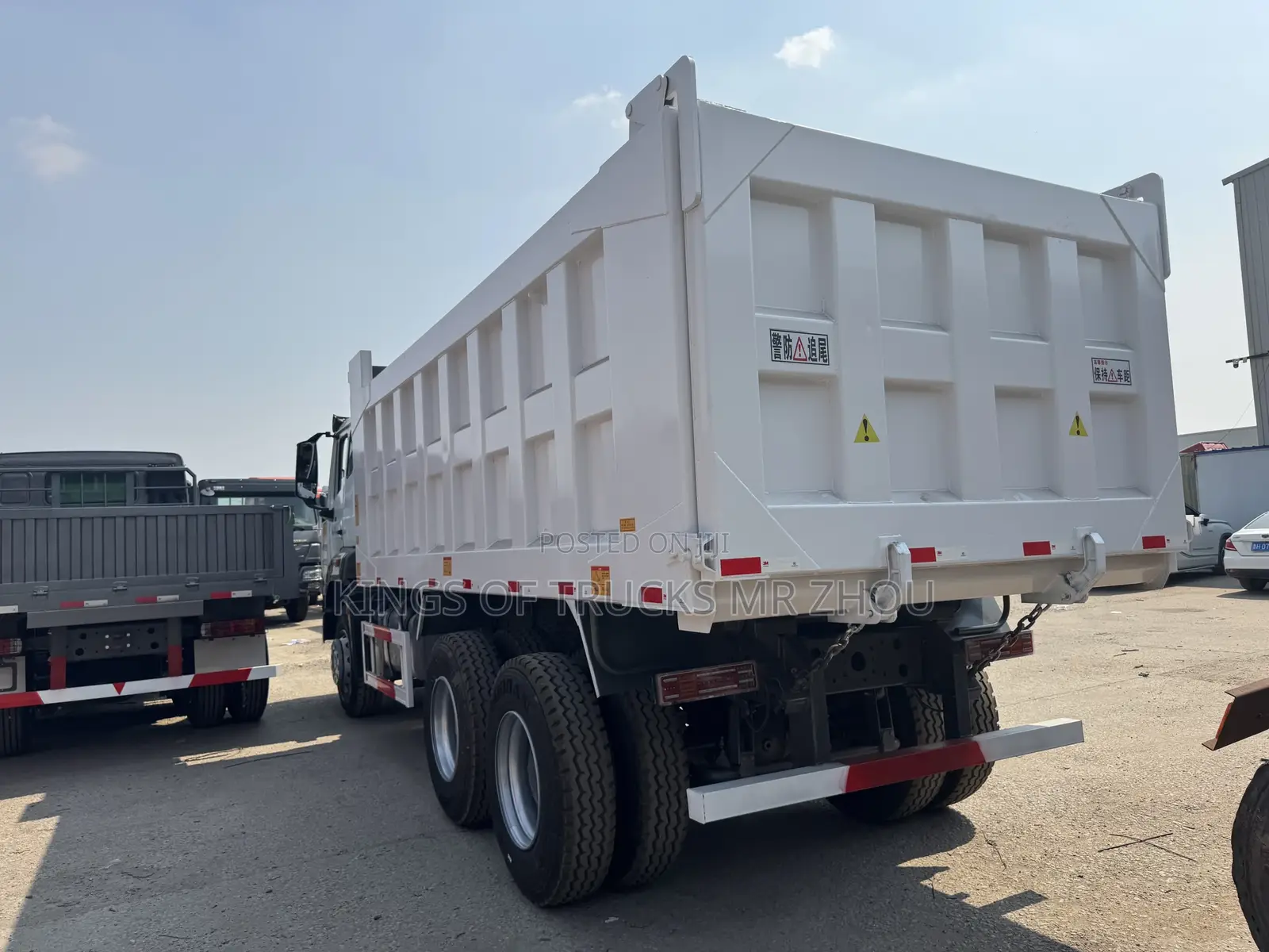 Ready to Order Used Howo Nx 6x4 Dump Truck