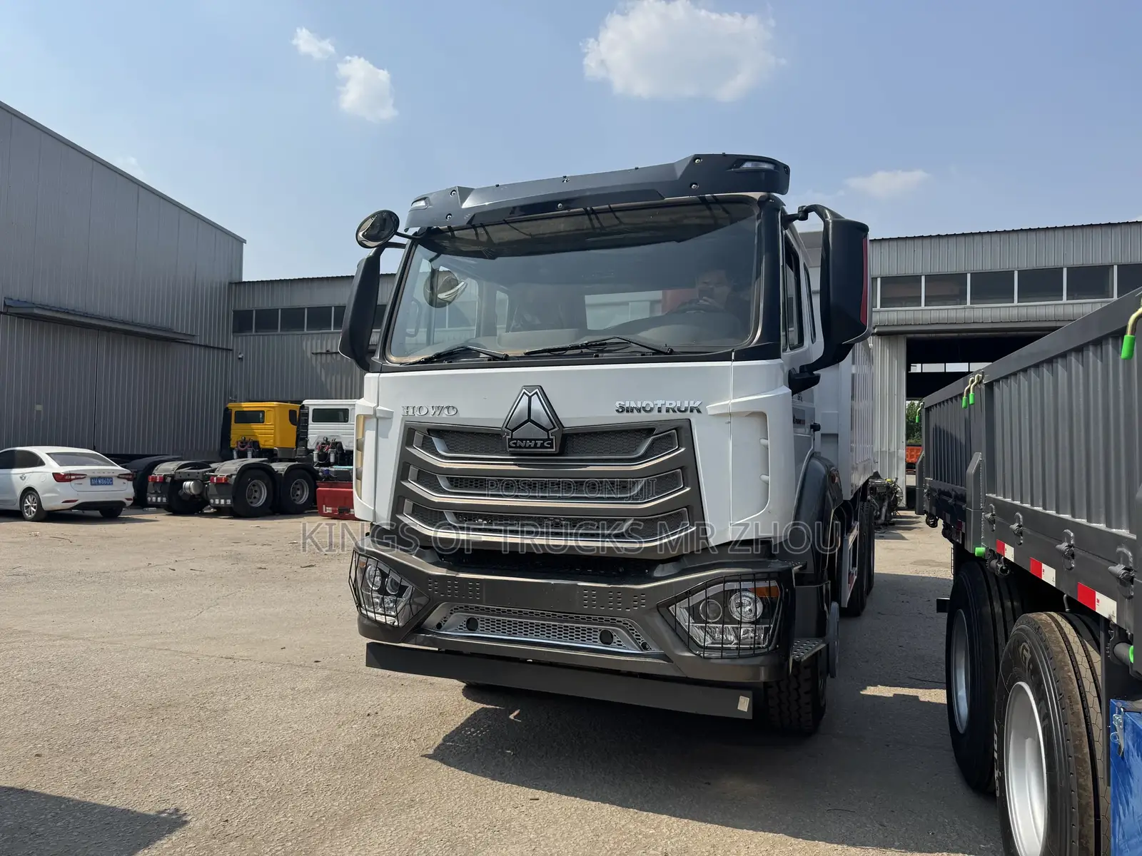 Ready to Order Used Howo Nx 6x4 Dump Truck