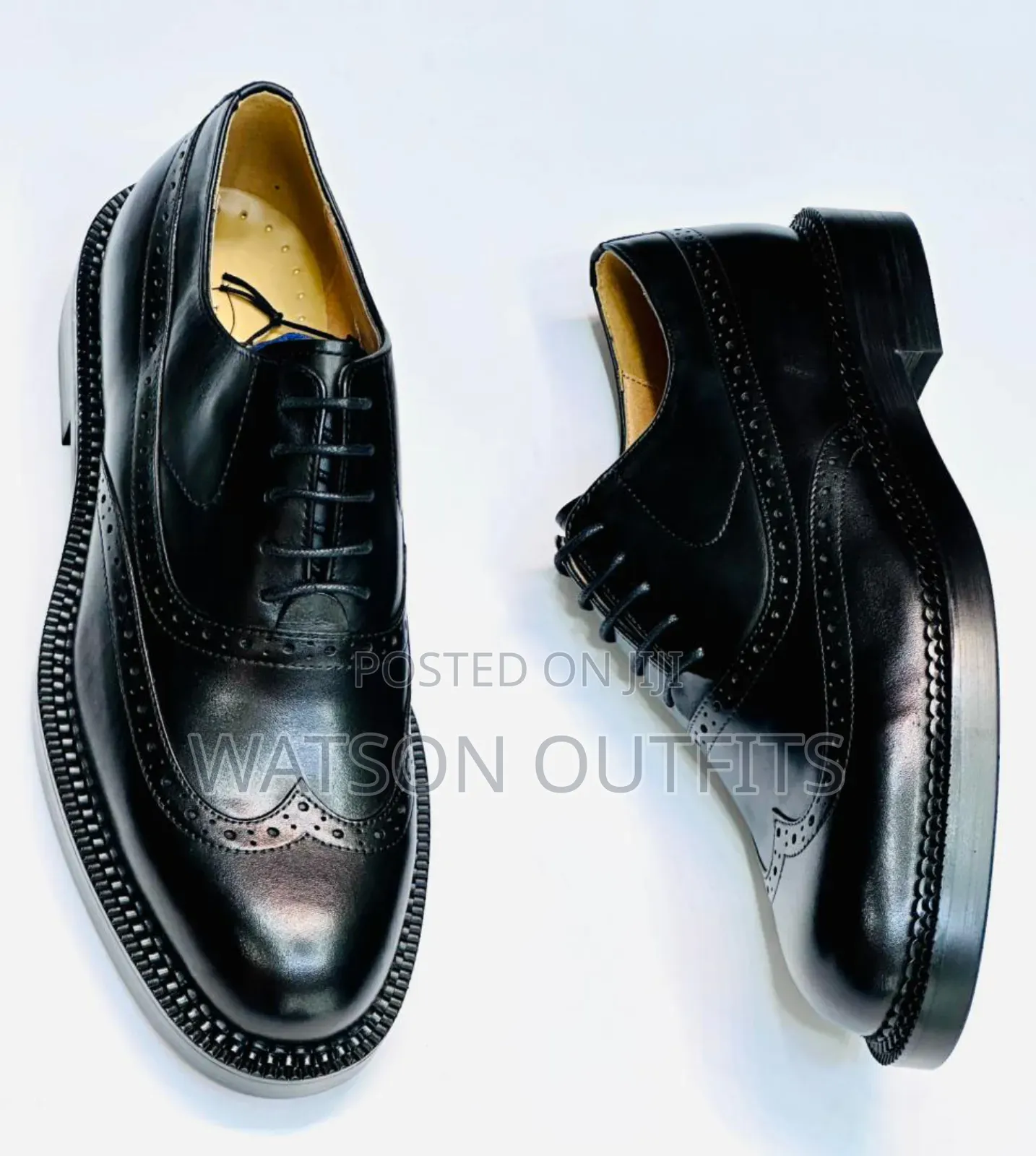 Men's Leather Shoes Official Na Classic Za Ngozi Kabisa