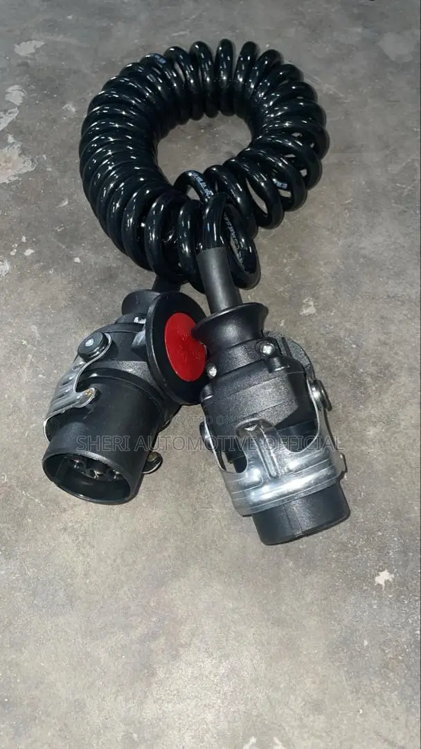 BPW Axle Coiled Cable 