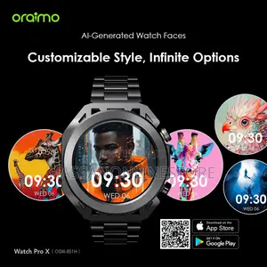 Oraimo Watch Pro X 1.43'' Amoled Ip68 Smart Watch