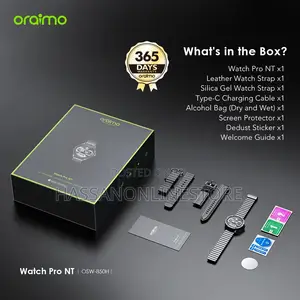 Oraimo Watch Pro Nt 1.43" Amoled Ai Powered Smart Watch