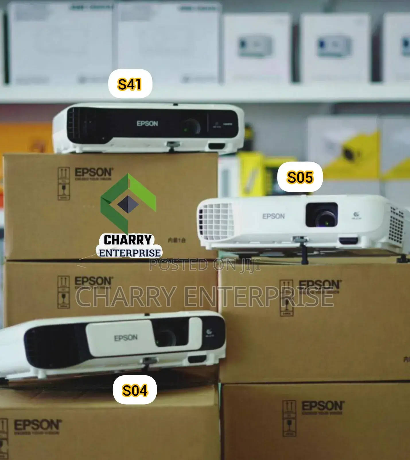 Original Epson Projector Bright Images for Business Home