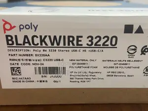 Headset Poly C3220 Usb--C+A Adapter 8x228aa