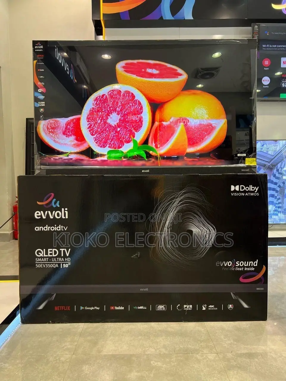 Evvoli 50 Inches Smart Tv