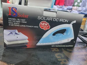 Solar Dc Dry Iron / Pasi Ya Solar