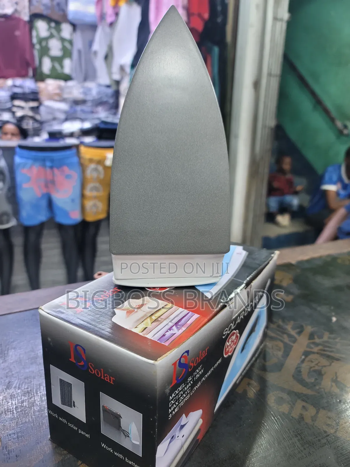 Solar Dc Dry Iron / Pasi Ya Solar