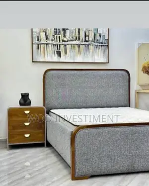 Bedsofa Ya Mbao Ngumu Mninga Zinapatikana Size 5/6 Cleansana