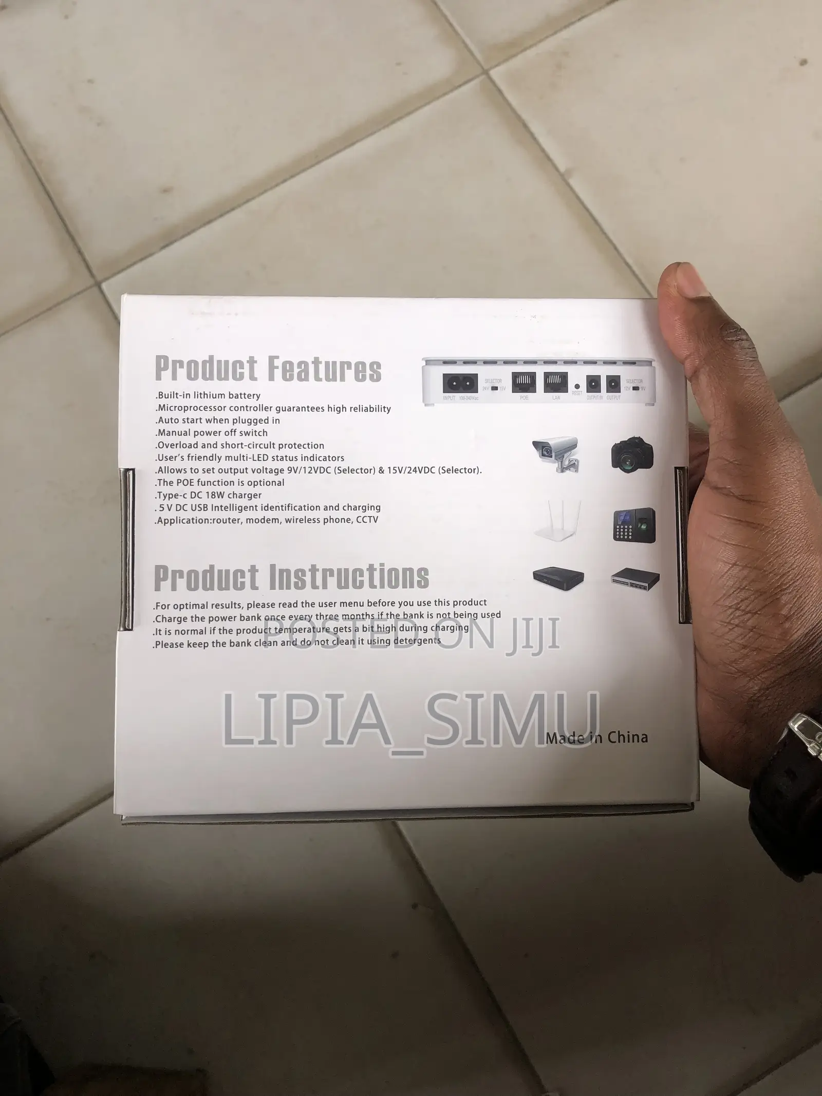 Dc Ups M1550 Power Bank