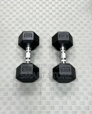 Photo - Hexagon Dumbbell – 7.5kg (Single Piece)
