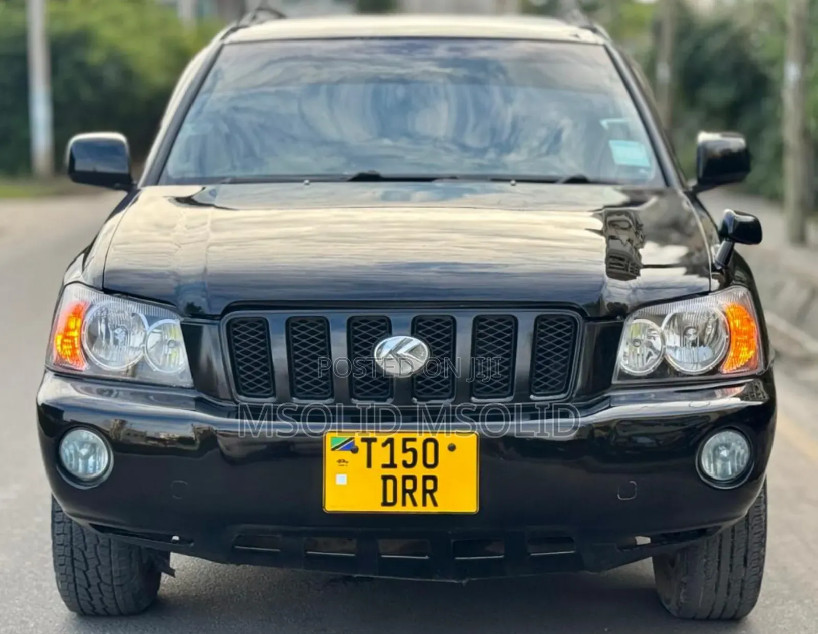 Toyota Kluger 2004 Black