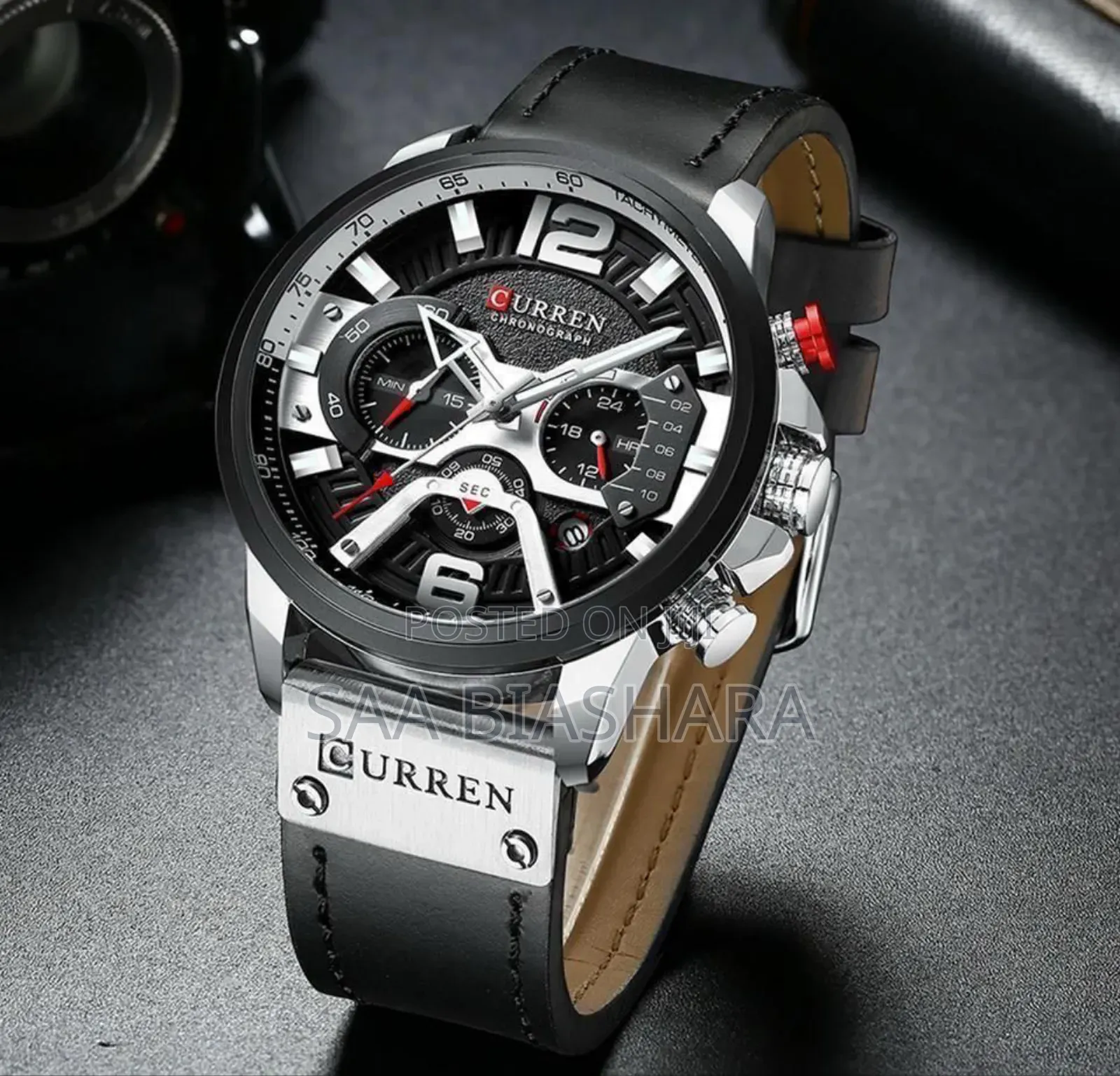 Curren 8329 Classic Watch Black