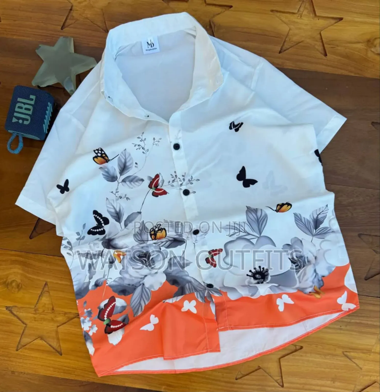 Men's Exciting Short Sleeve Shirts With Various Flowers
