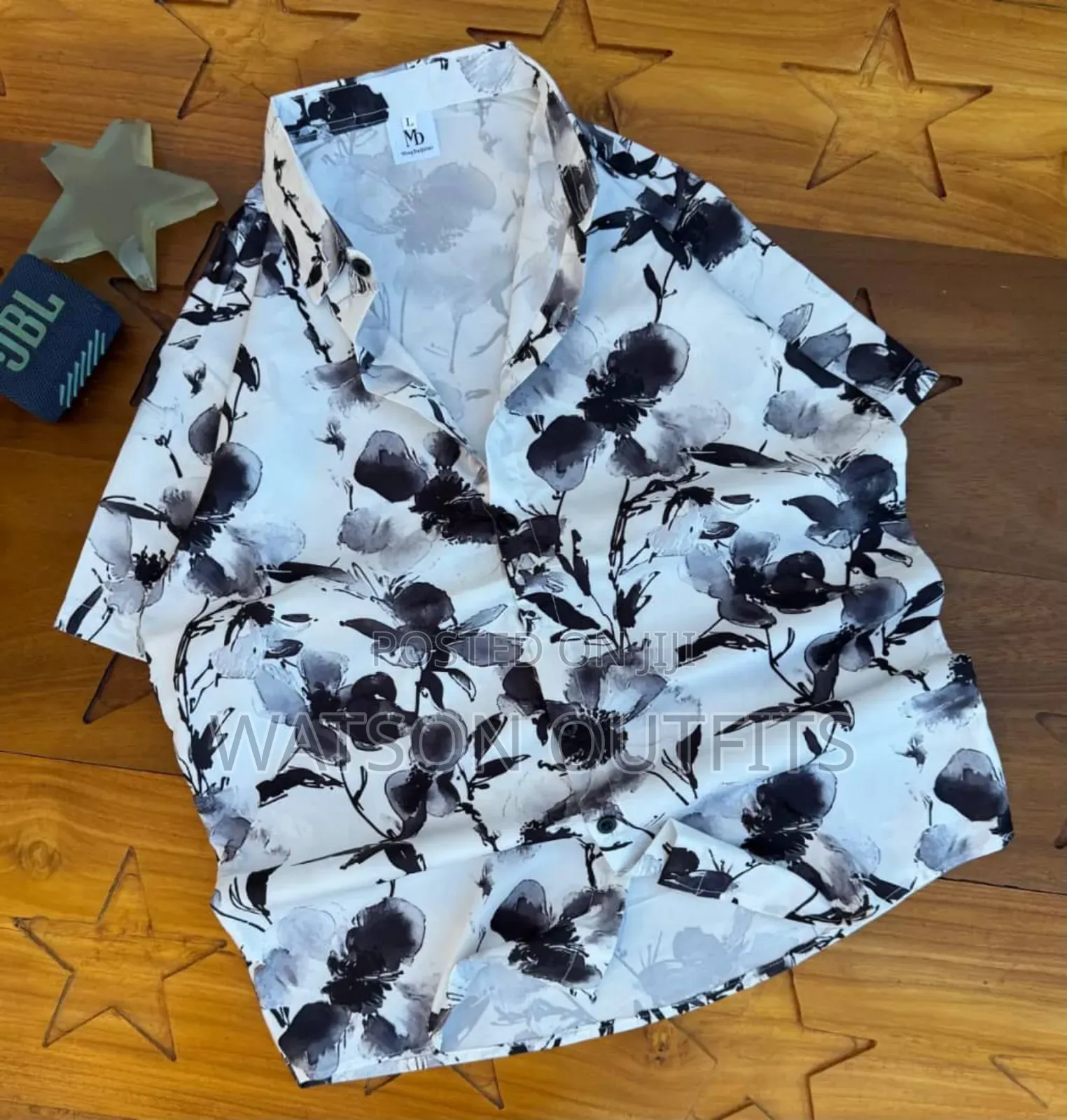 Men's Exciting Short Sleeve Shirts With Various Flowers