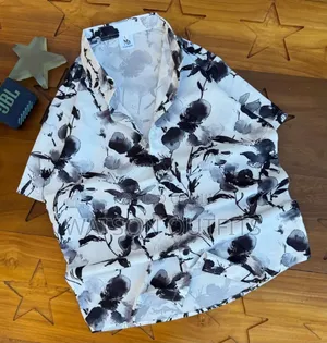Men's Exciting Short Sleeve Shirts With Various Flowers