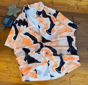 Men's Exciting Short Sleeve Shirts With Various Flowers