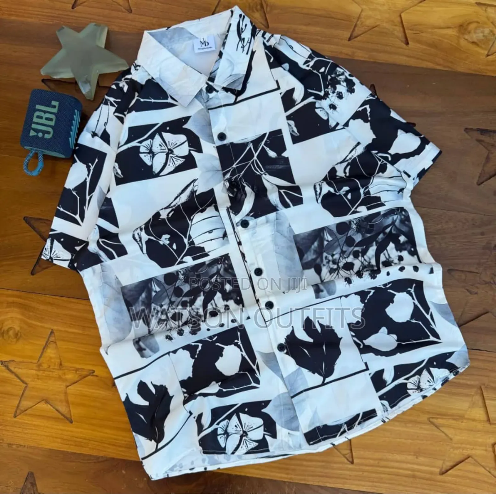 Men's Exciting Short Sleeve Shirts With Various Flowers