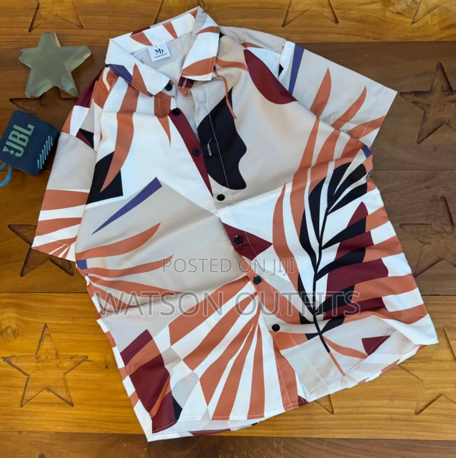 Men's Exciting Short Sleeve Shirts With Various Flowers