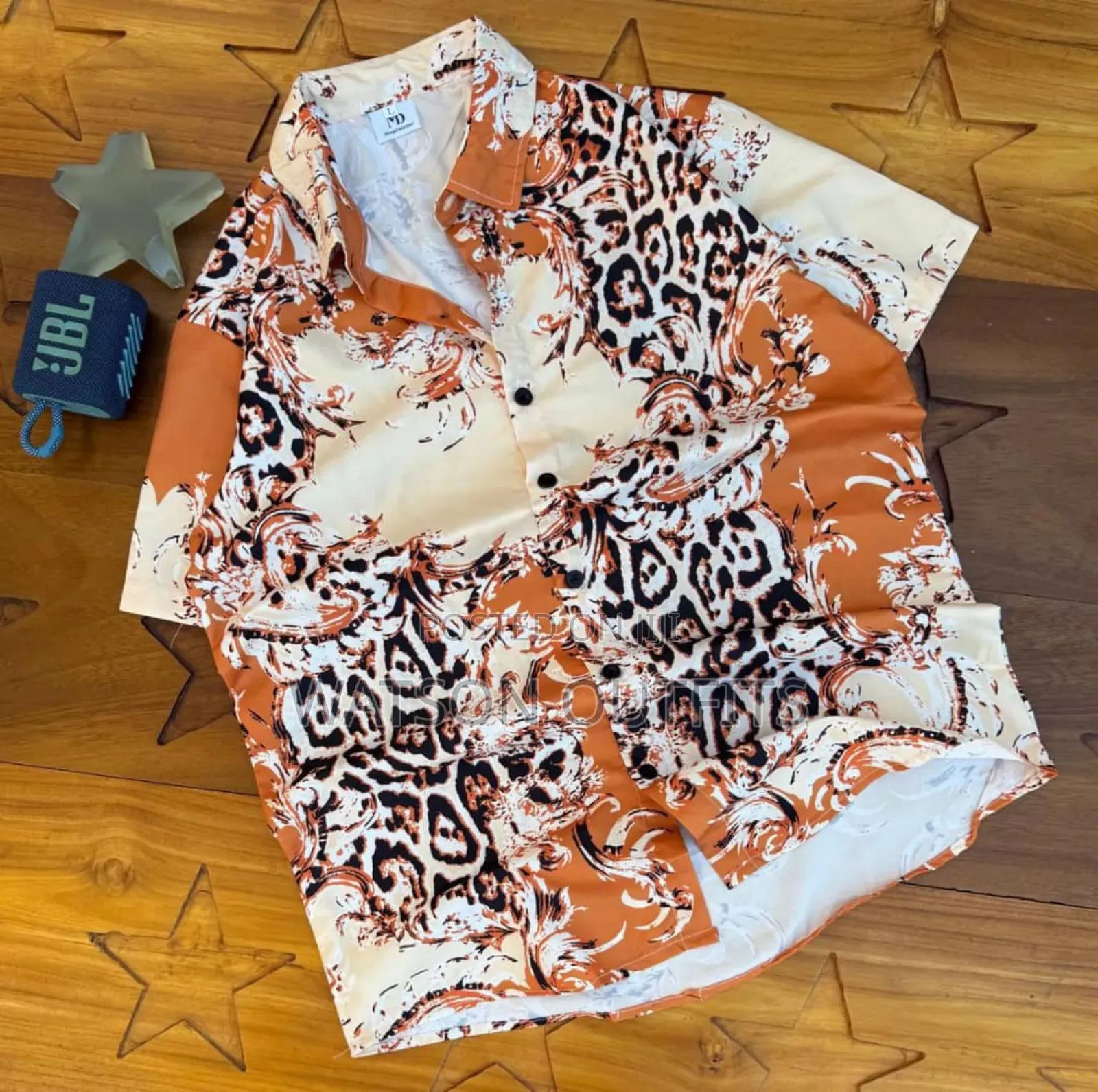 Men's Exciting Short Sleeve Shirts With Various Flowers