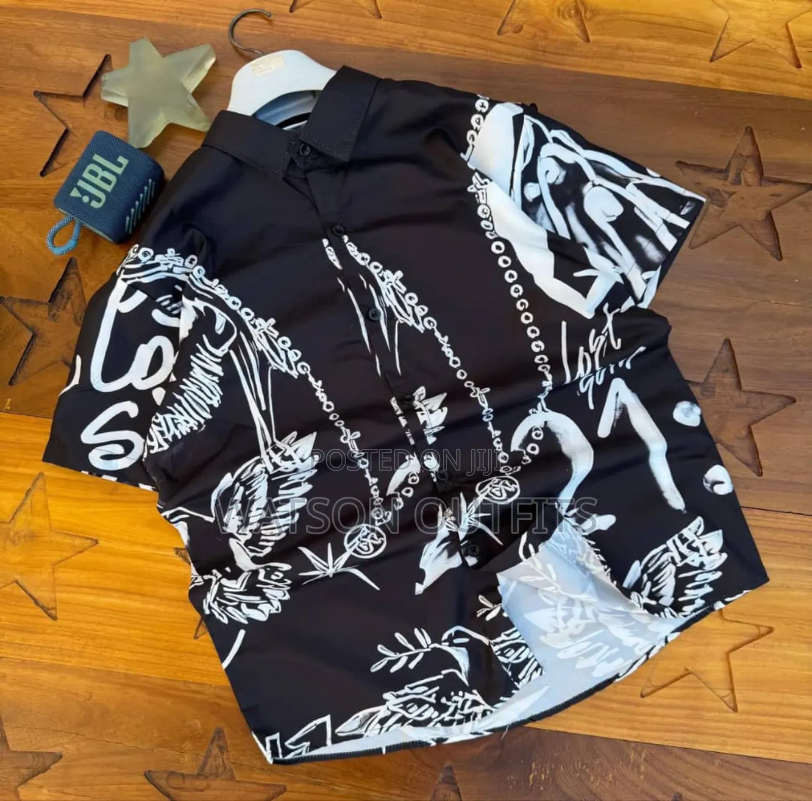 Men's Exciting Short Sleeve Shirts With Various Flowers