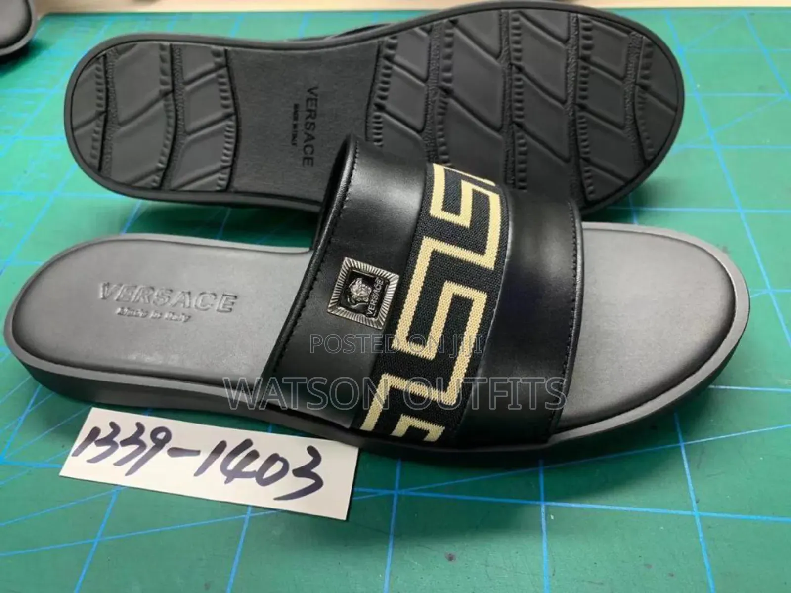 Best Quality Men's Versace Brand Footwears or Sandals