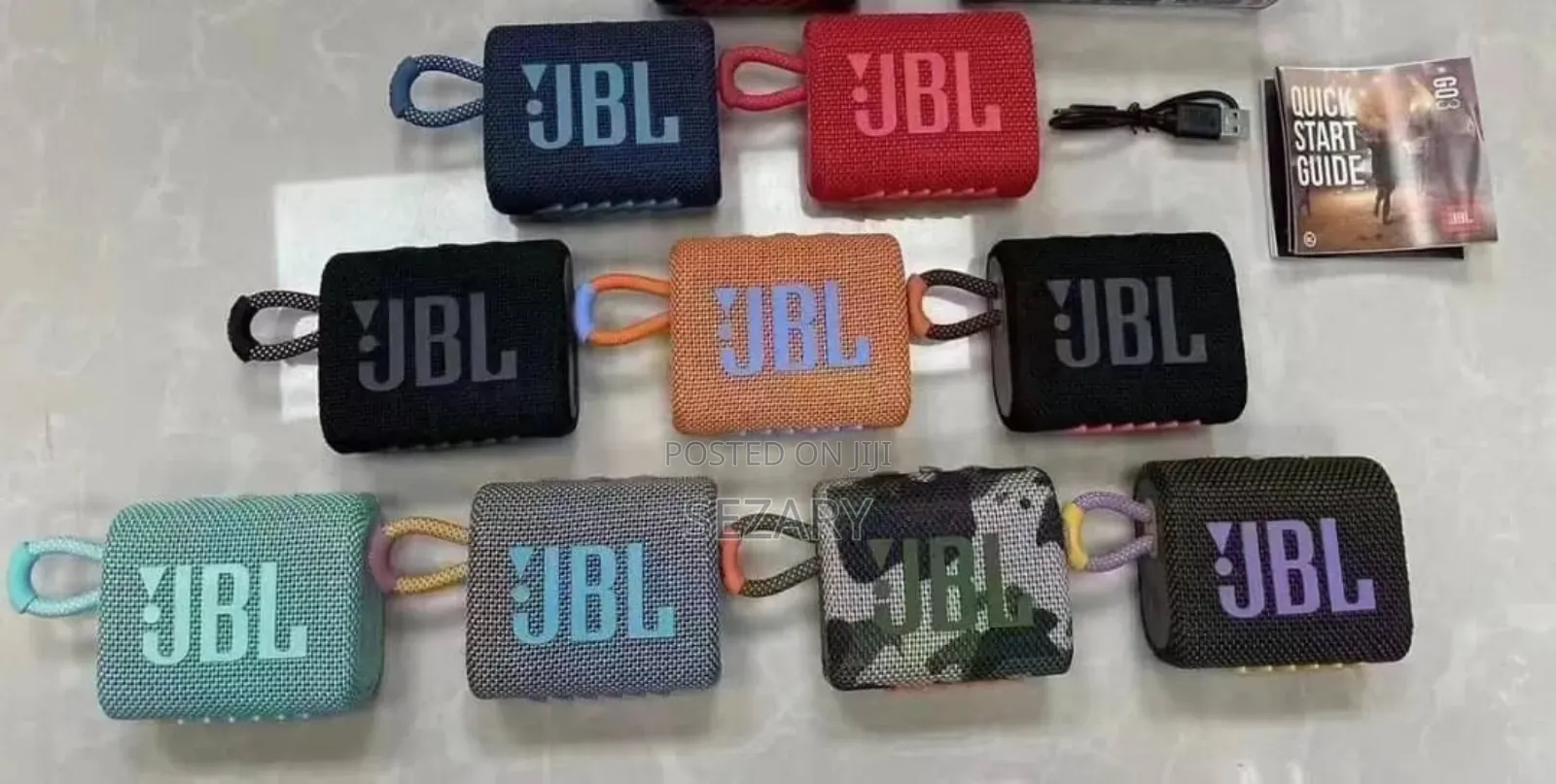 JBL Go 3 – Spika Ndogo Kali, Waterproof + Bass Kubwa!