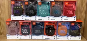 JBL Clip 4 – Spika Ndogo Kali, Waterproof, Premium Base