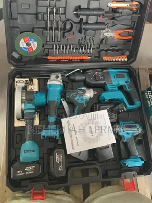 Drill Kit With Grinder Full Set