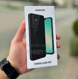 New Samsung Galaxy A26 128 GB Black