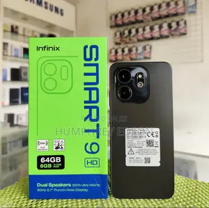 New Infinix Smart 9 64 GB Black