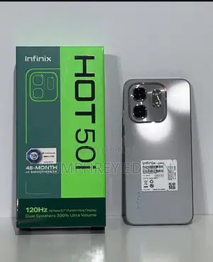 New Infinix Hot 50i 128 GB Silver