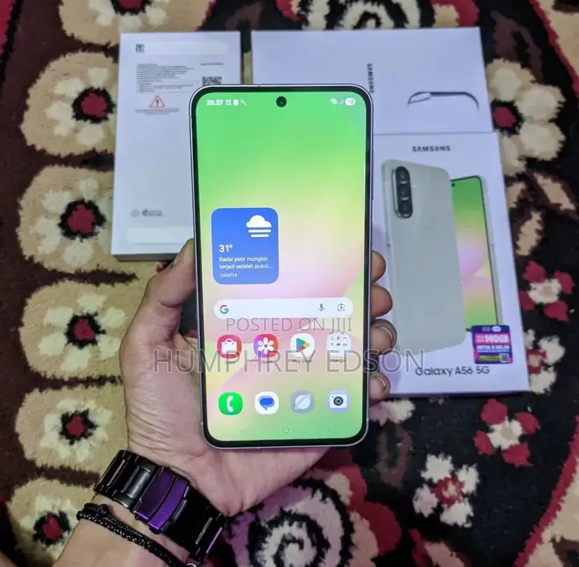 New Samsung Galaxy A56 128 GB White