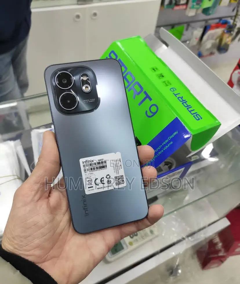 New Infinix Smart 9 64 GB Black