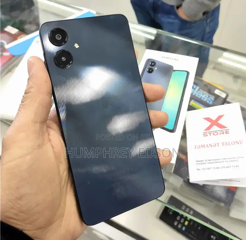 New Samsung Galaxy A06 64 GB Black