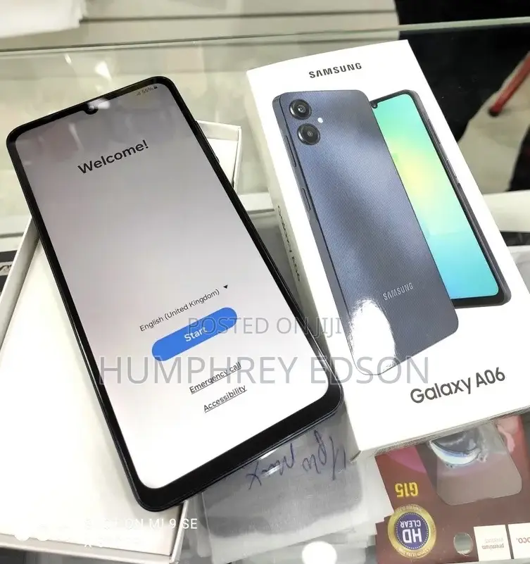 New Samsung Galaxy A06 64 GB Black