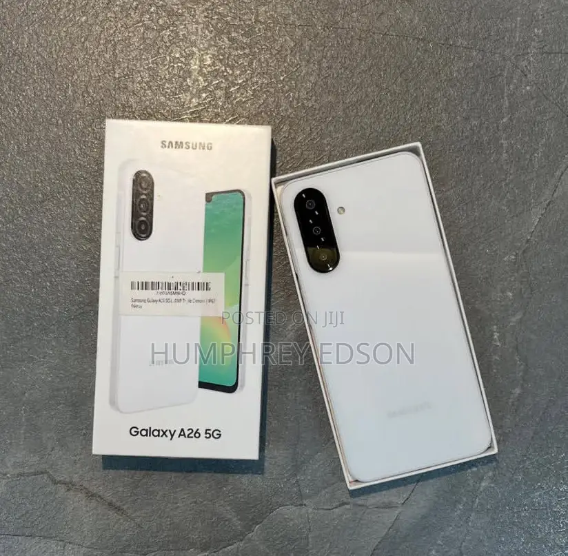 New Samsung Galaxy A26 128 GB White