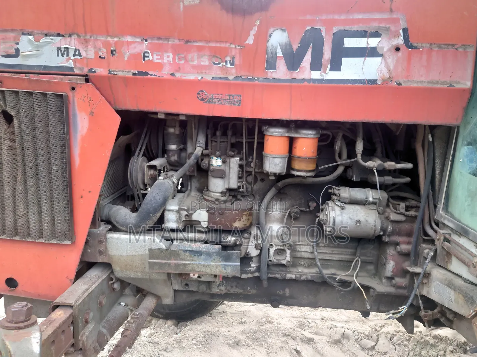 Heavy Weight Tractor Massey Ferguson