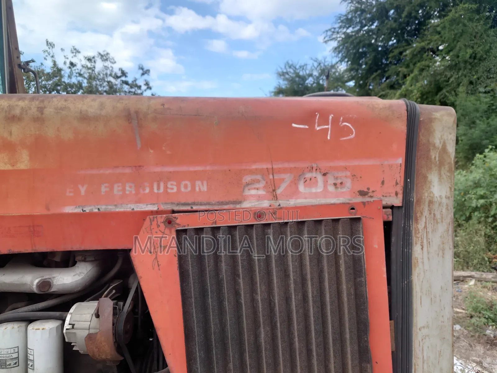 Heavy Weight Tractor Massey Ferguson